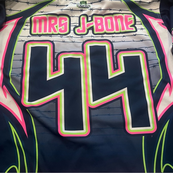 Berserk Ballz N‎ Dollz Men's XL Hoody Mrs J Bone Rock Solid Saloon Cool Graphics - Picture 5 of 15